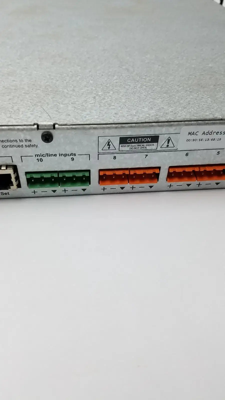 Biamp Systems Nexia TC DSP Digital Signal Processor Digital Signal Processor, second-hand product photo 8