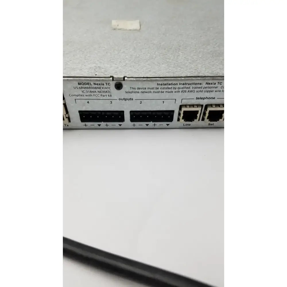 Biamp Systems Nexia TC DSP Digital Signal Processor Digital Signal Processor, second-hand product photo 7