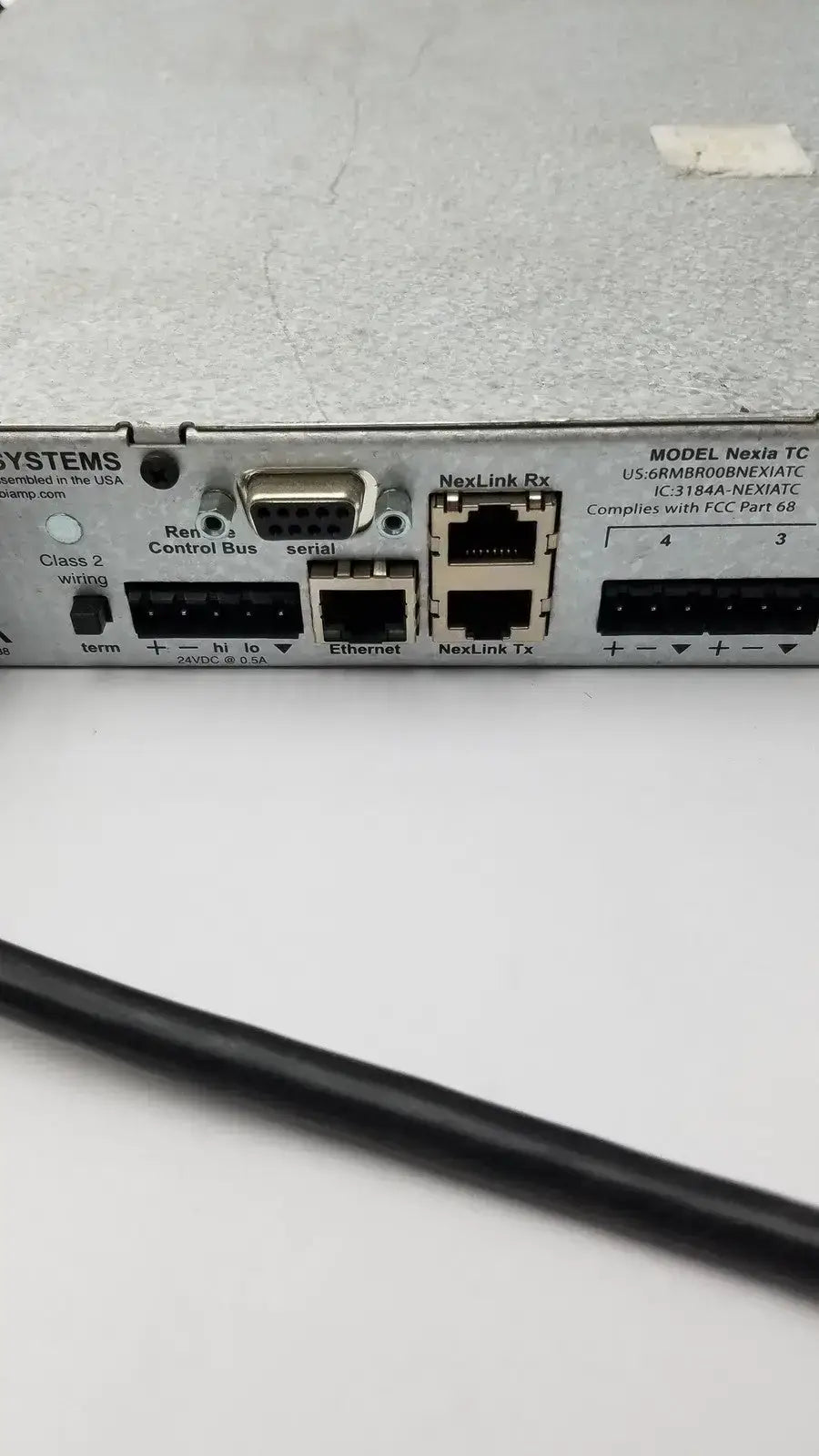Biamp Systems Nexia TC DSP Digital Signal Processor Digital Signal Processor, second-hand product photo 6