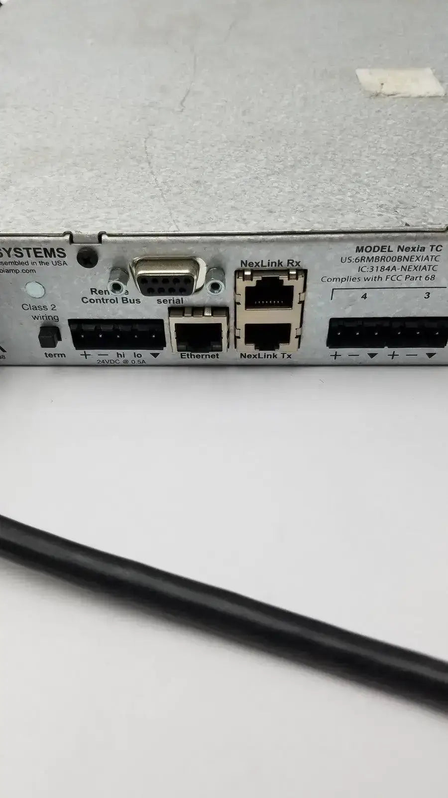 Biamp Systems Nexia TC DSP Digital Signal Processor Digital Signal Processor, second-hand product photo 6