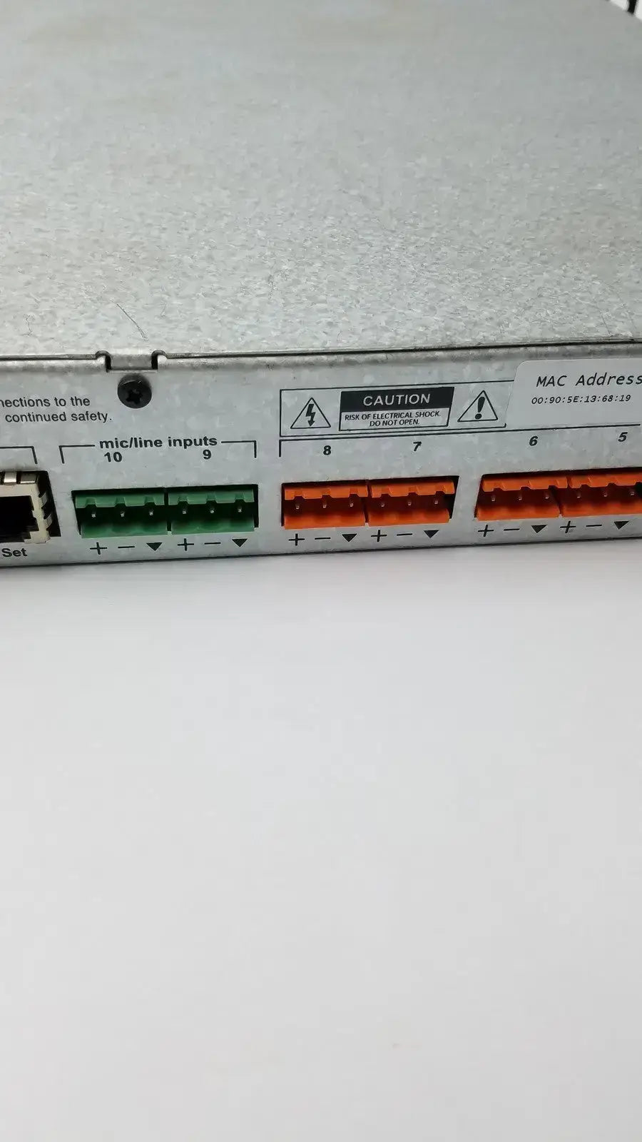 Biamp Systems Nexia TC DSP Digital Signal Processor Digital Signal Processor, second-hand product photo 8