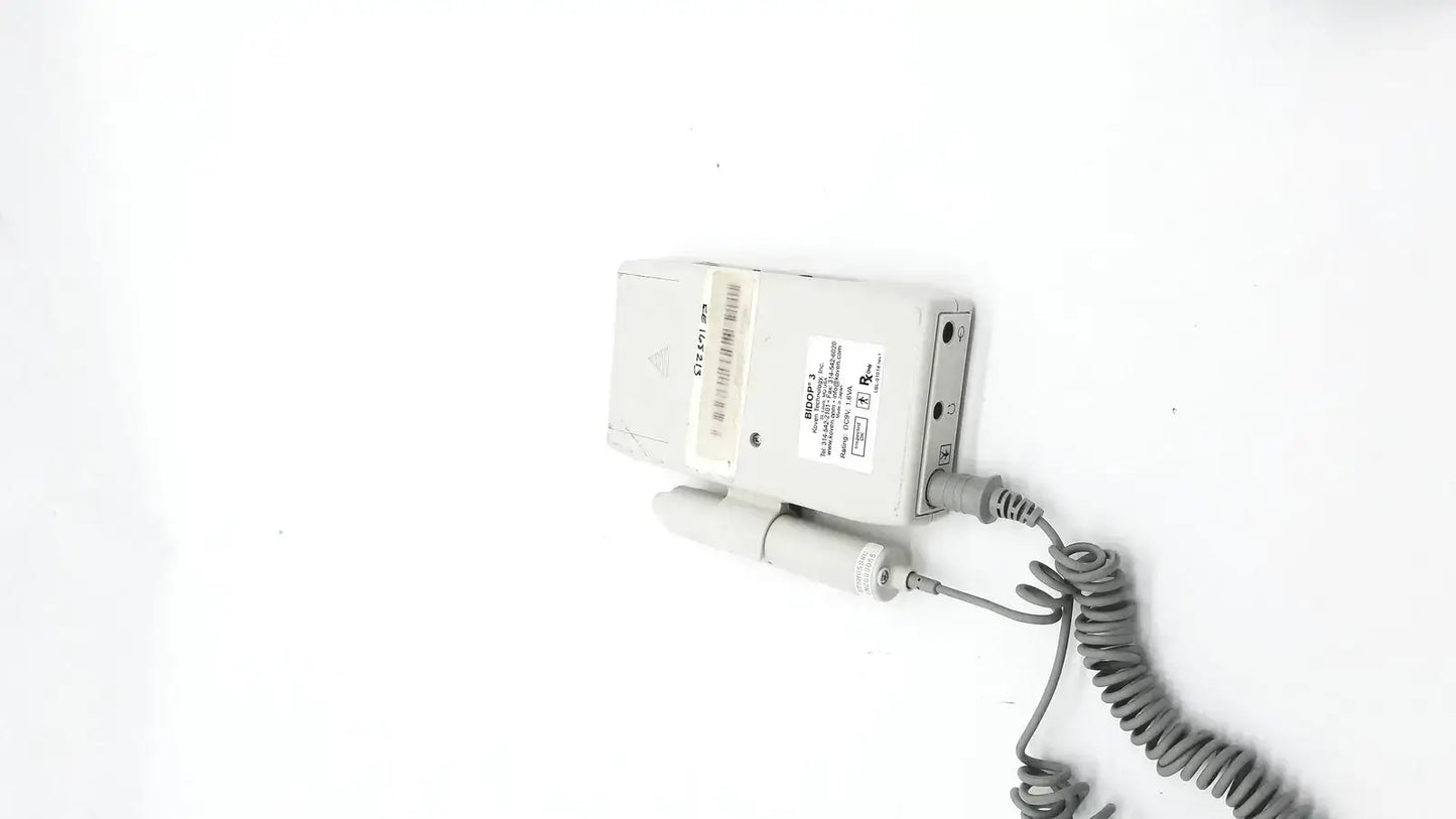 Bidop Hadeco 3 BI-Directional Vascular Handheld With BT8M05 Probe Vascular Doppler, second-hand product photo 8