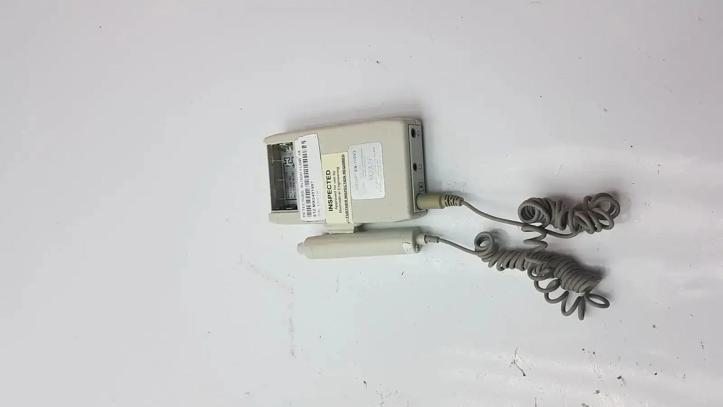 Bidop Hadeco ES-100V3 BI-Directional Vascular Handheld Unit Vascular Doppler, second-hand product photo 3