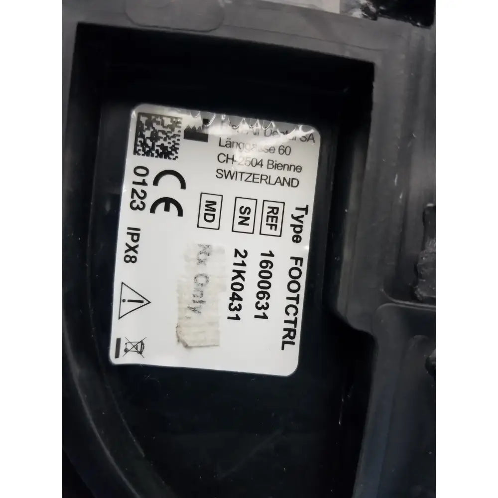 Bien-Air Dental SA Langgasse 60 Foot Control Pedal REF 1600631 Foot Control Pedal, as-is (for parts) product photo 13