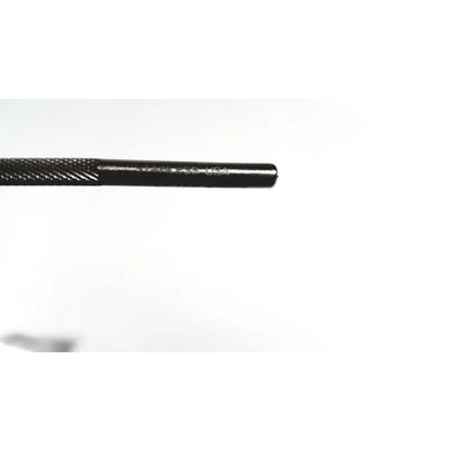 Black metal billeau flexible ear loop size 1 ent instrument with textured grip and engraved markings stainless steel usa made