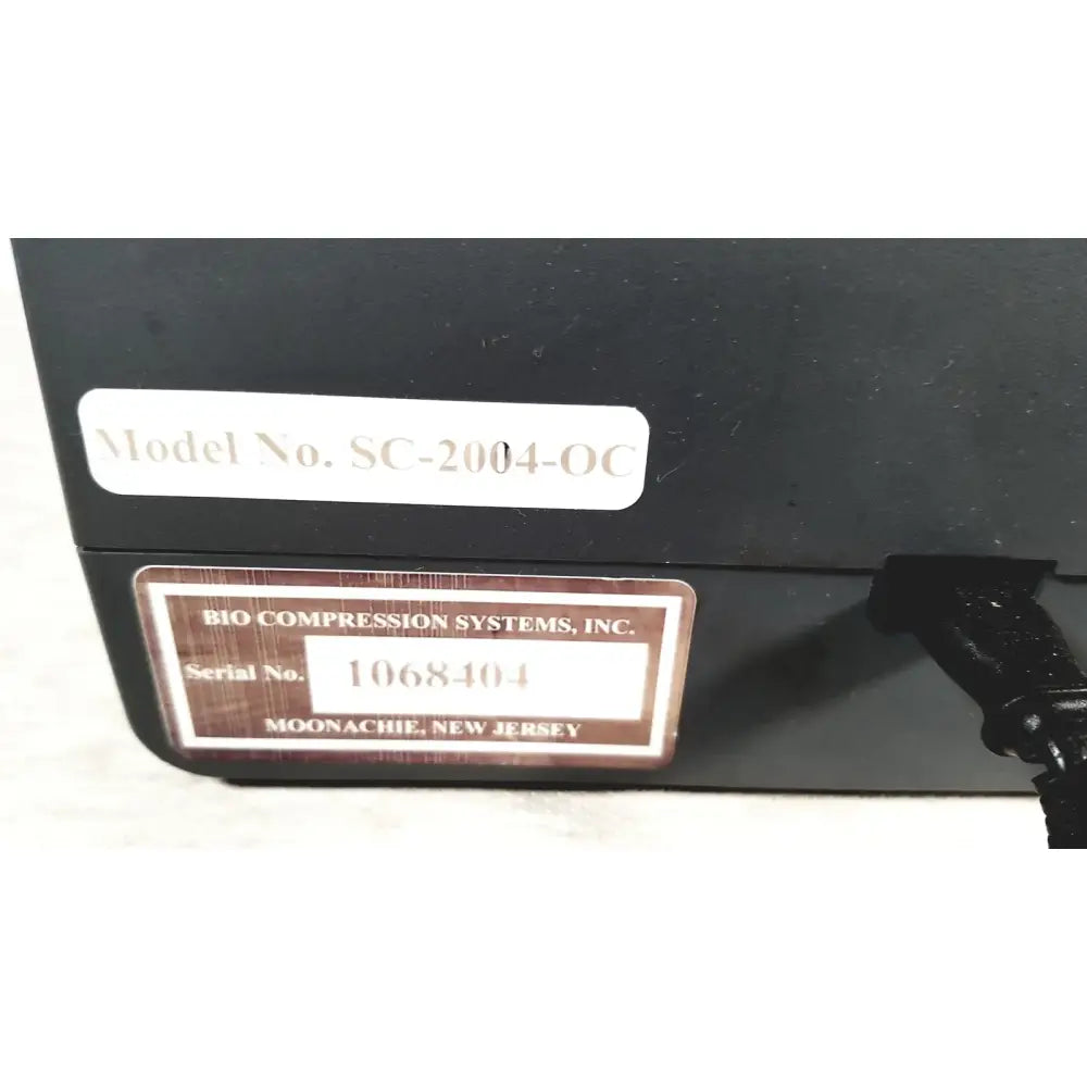 Bio Compression Systems Bio CompressIion Systems SequentiIal CIirculator SC-2004-OC Sequential Compression Device, second-hand product photo 5