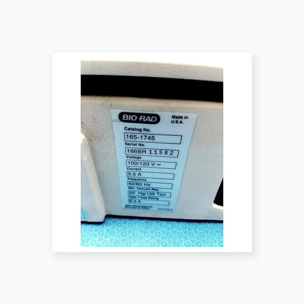 Bio-Rad 583 Electrophoresis Gel Dryer Electrophoresis Gel Dryer, second-hand product photo 18