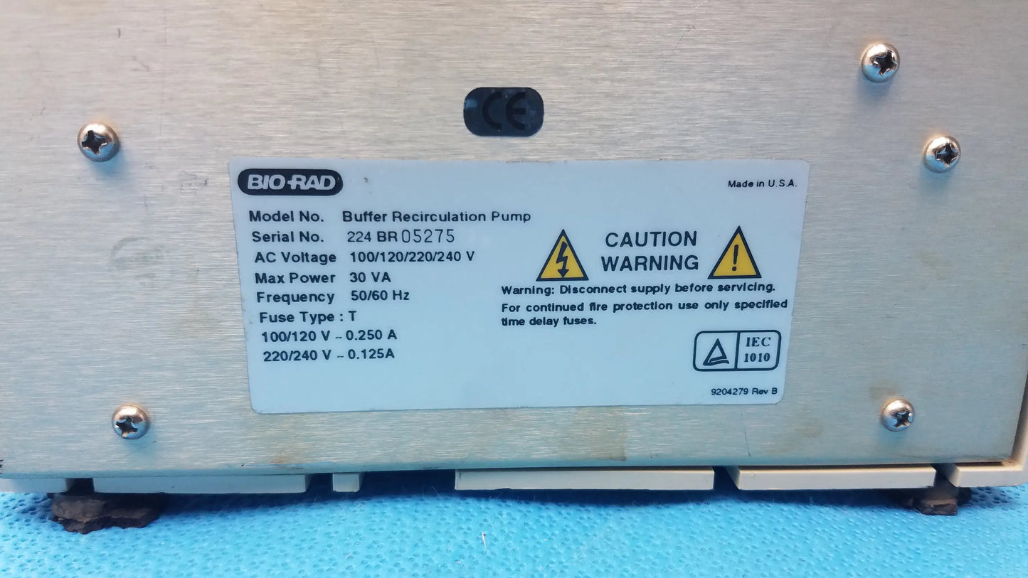 Bio-Rad Buffer Recirculation Pump Variable Speed Pump Buffer Recirculation Pump, second-hand product photo 10