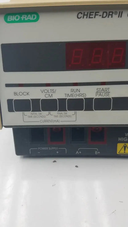Bio-Rad Chef-DR II Control Module, 250W, Serial No 961BR Electrophoresis Control Module, as-is (for parts) product photo 2