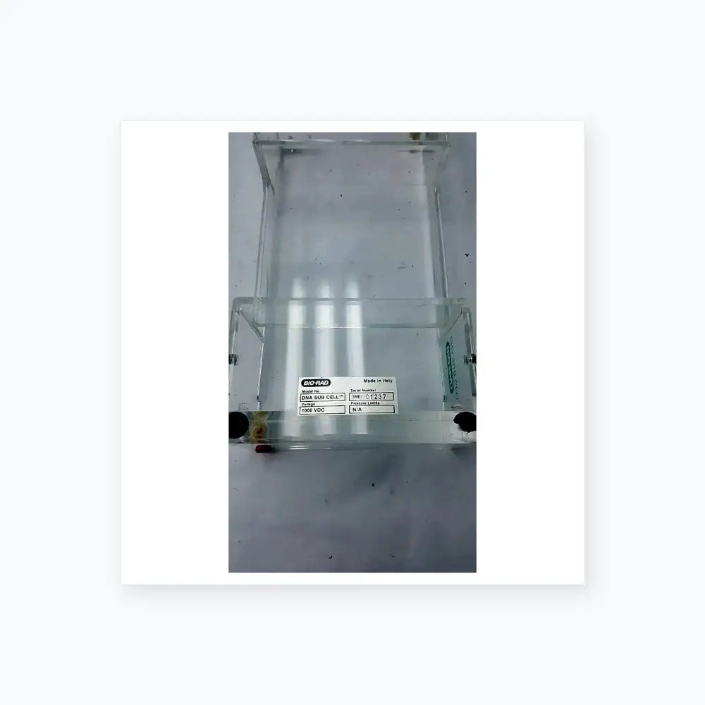Bio-Rad Bio Rad DNA Mini Sub Cell GT Horizontal Electrophoresis Systems Horizontal Electrophoresis System, second-hand product photo 9