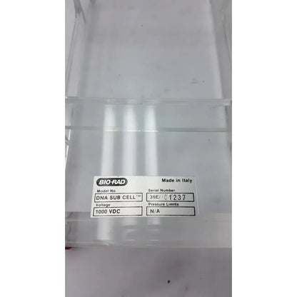 Bio-Rad Bio Rad DNA Mini Sub Cell GT Horizontal Electrophoresis Systems Horizontal Electrophoresis System, second-hand product photo 10