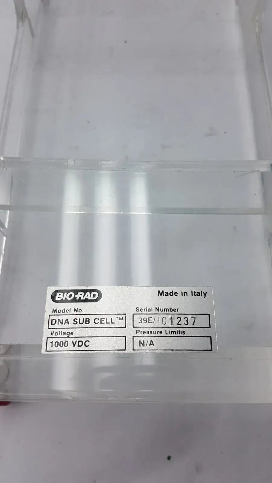 Bio-Rad Bio Rad DNA Mini Sub Cell GT Horizontal Electrophoresis Systems Horizontal Electrophoresis System, second-hand product photo 10