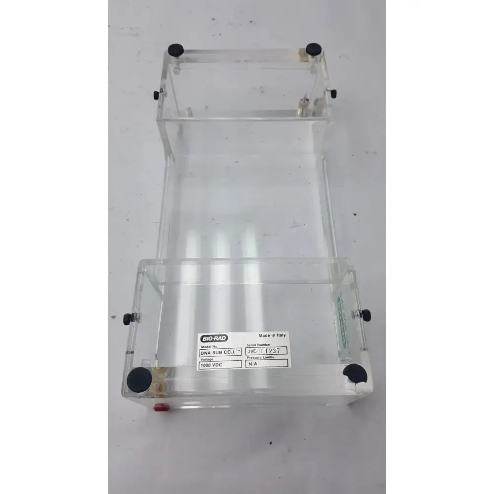 Bio-Rad Bio Rad DNA Mini Sub Cell GT Horizontal Electrophoresis Systems Horizontal Electrophoresis System, second-hand product photo 8