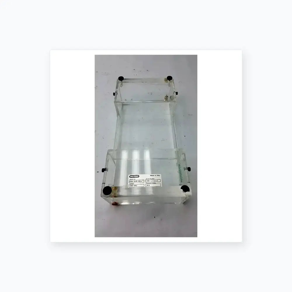 Bio-Rad Bio Rad DNA Mini Sub Cell GT Horizontal Electrophoresis Systems Horizontal Electrophoresis System, second-hand product photo 7