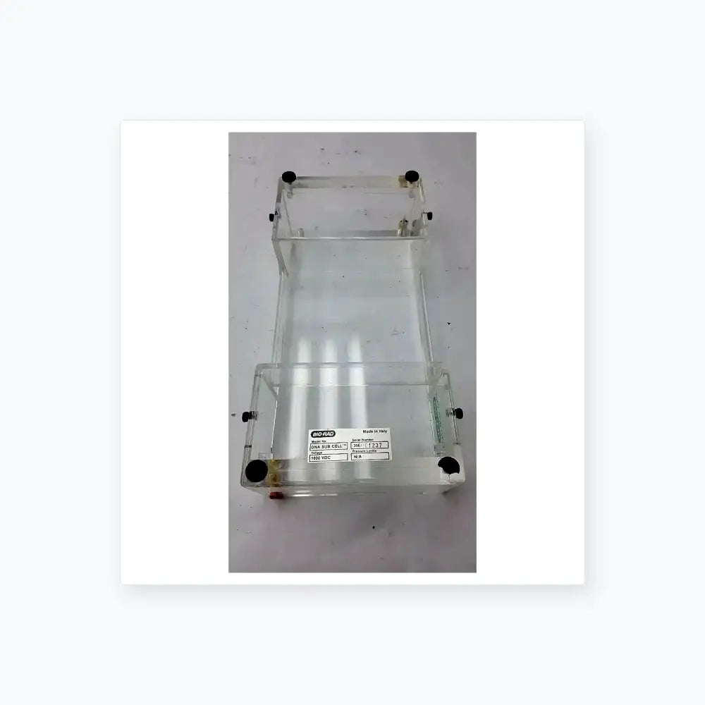 Bio-Rad Bio Rad DNA Mini Sub Cell GT Horizontal Electrophoresis Systems Horizontal Electrophoresis System, second-hand product photo 8