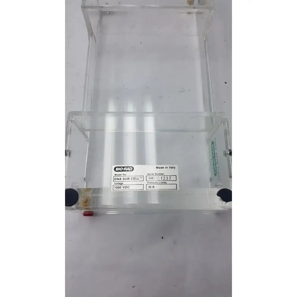 Bio-Rad Bio Rad DNA Mini Sub Cell GT Horizontal Electrophoresis Systems Horizontal Electrophoresis System, second-hand product photo 9