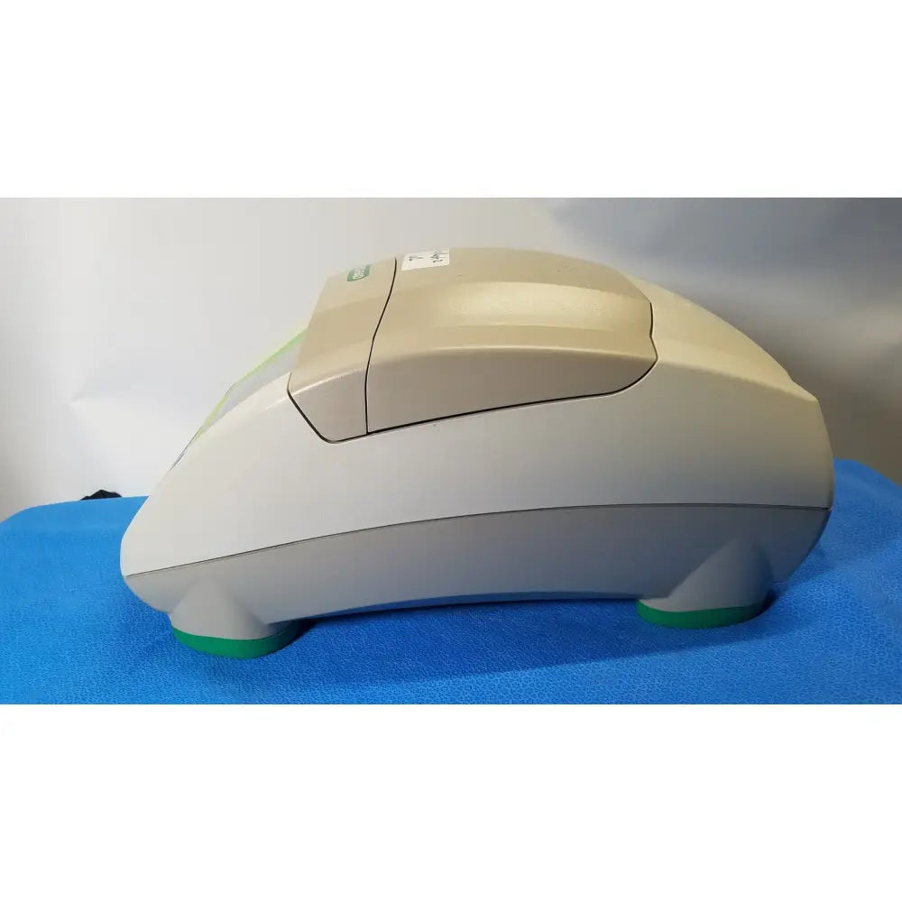 Beige and gray thermal printer with green-accented feet for bio-rad mycycler thermal cycler 580br