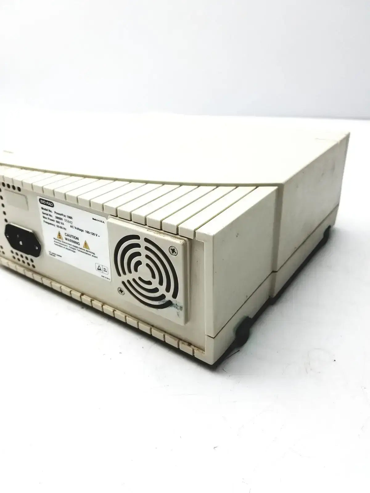 Bio-Rad PowerPac 1000 Electrophoresis HV High Voltage Power Supply Electrophoresis Power Supply, second-hand product photo 8