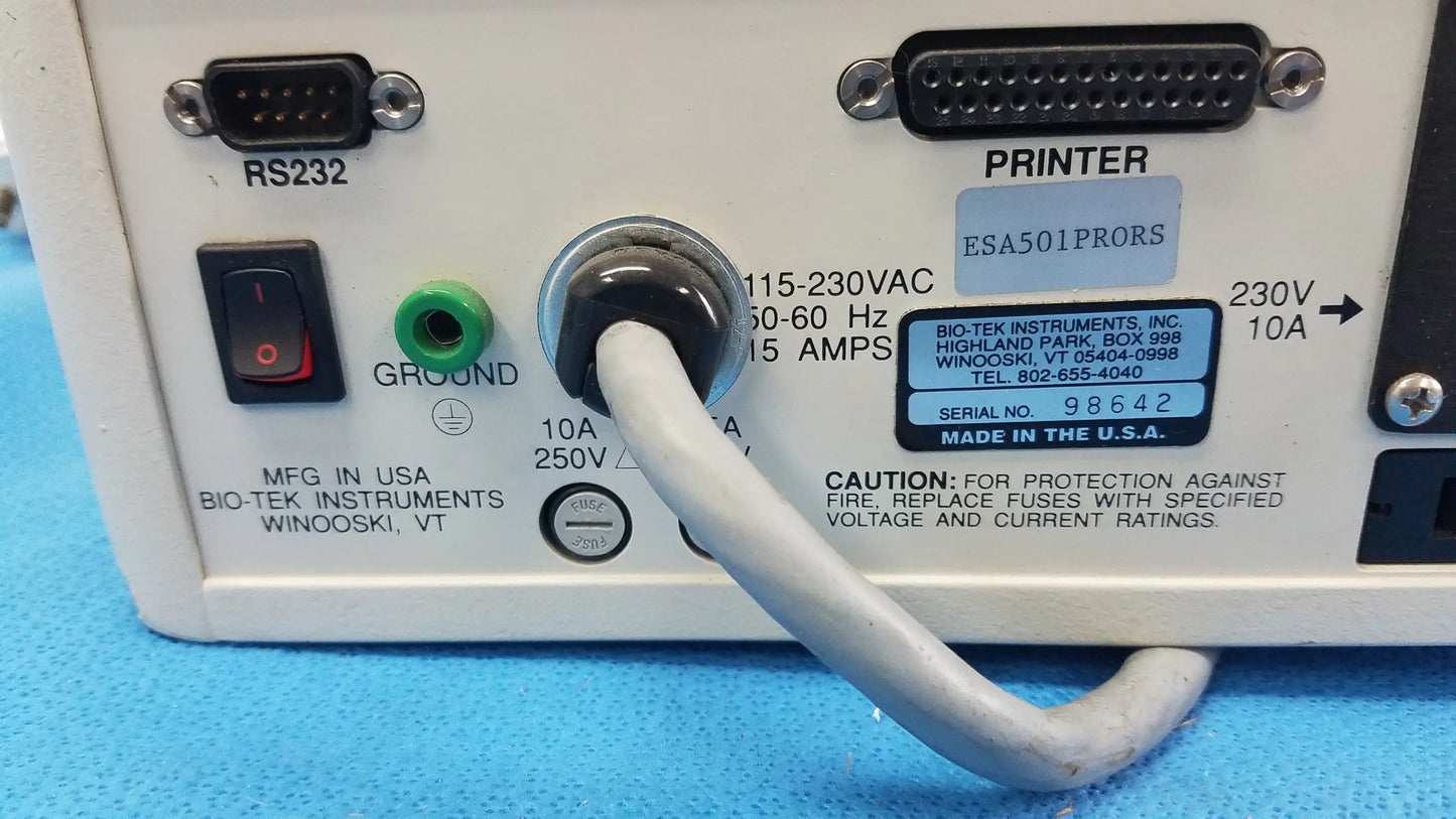Bio‑Tek Bio-Tek 501 Pro Series Electrical Safety Analyzer Electrical Safety Analyzer, second-hand product photo 7
