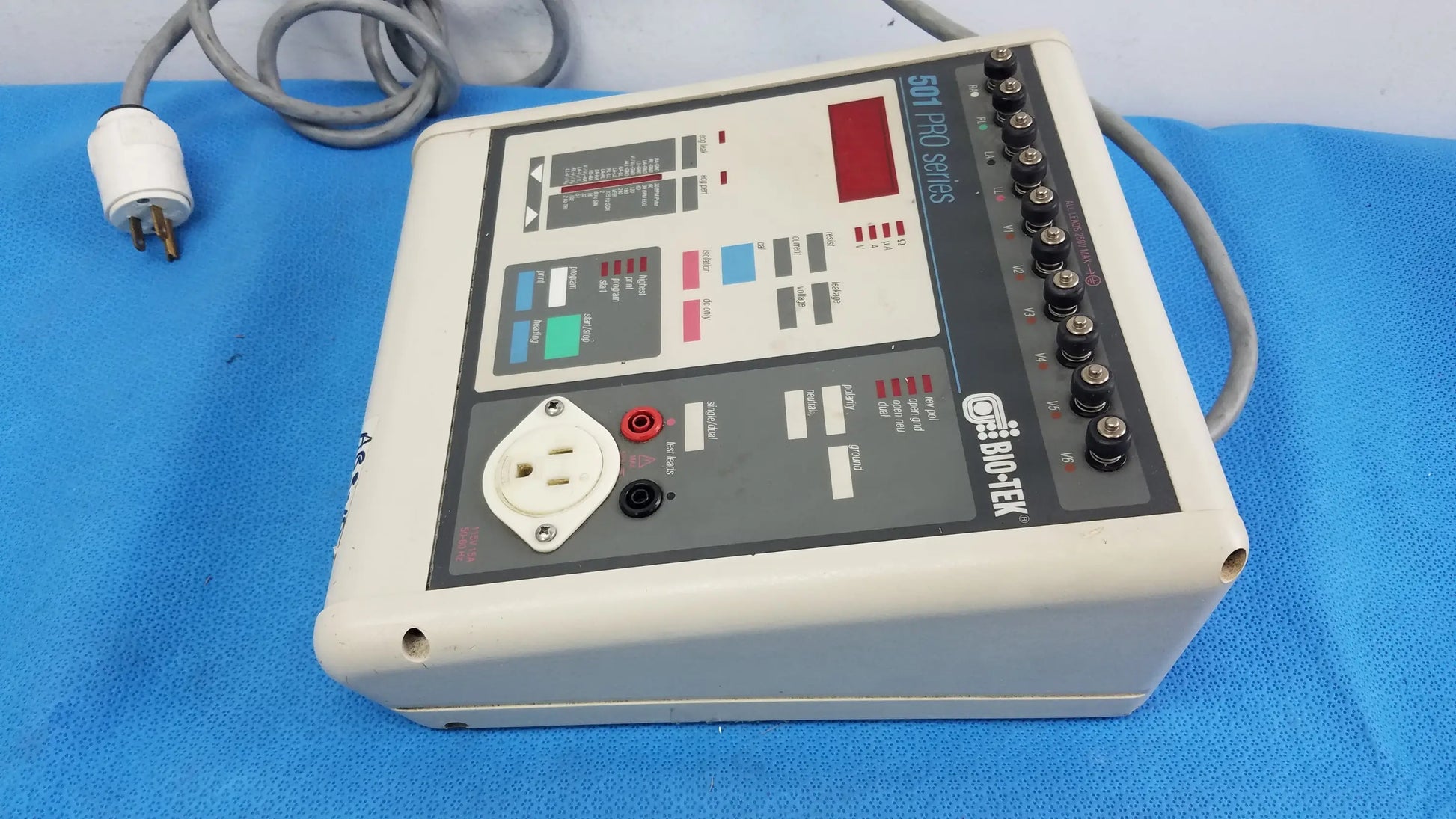 Bio‑Tek Bio-Tek 501 Pro Series Electrical Safety Analyzer Electrical Safety Analyzer, second-hand product photo 2