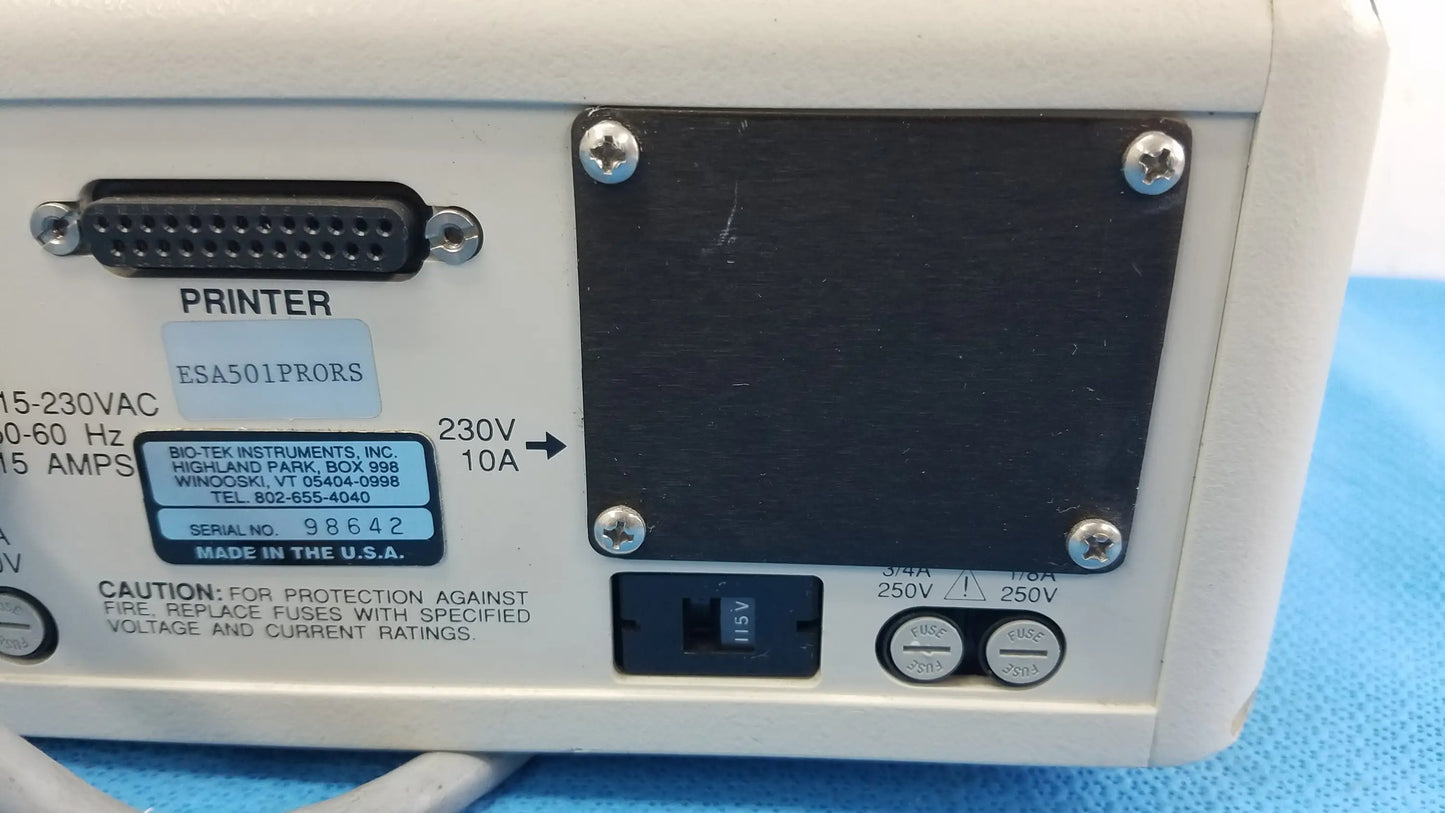 Bio‑Tek Bio-Tek 501 Pro Series Electrical Safety Analyzer Electrical Safety Analyzer, second-hand product photo 8