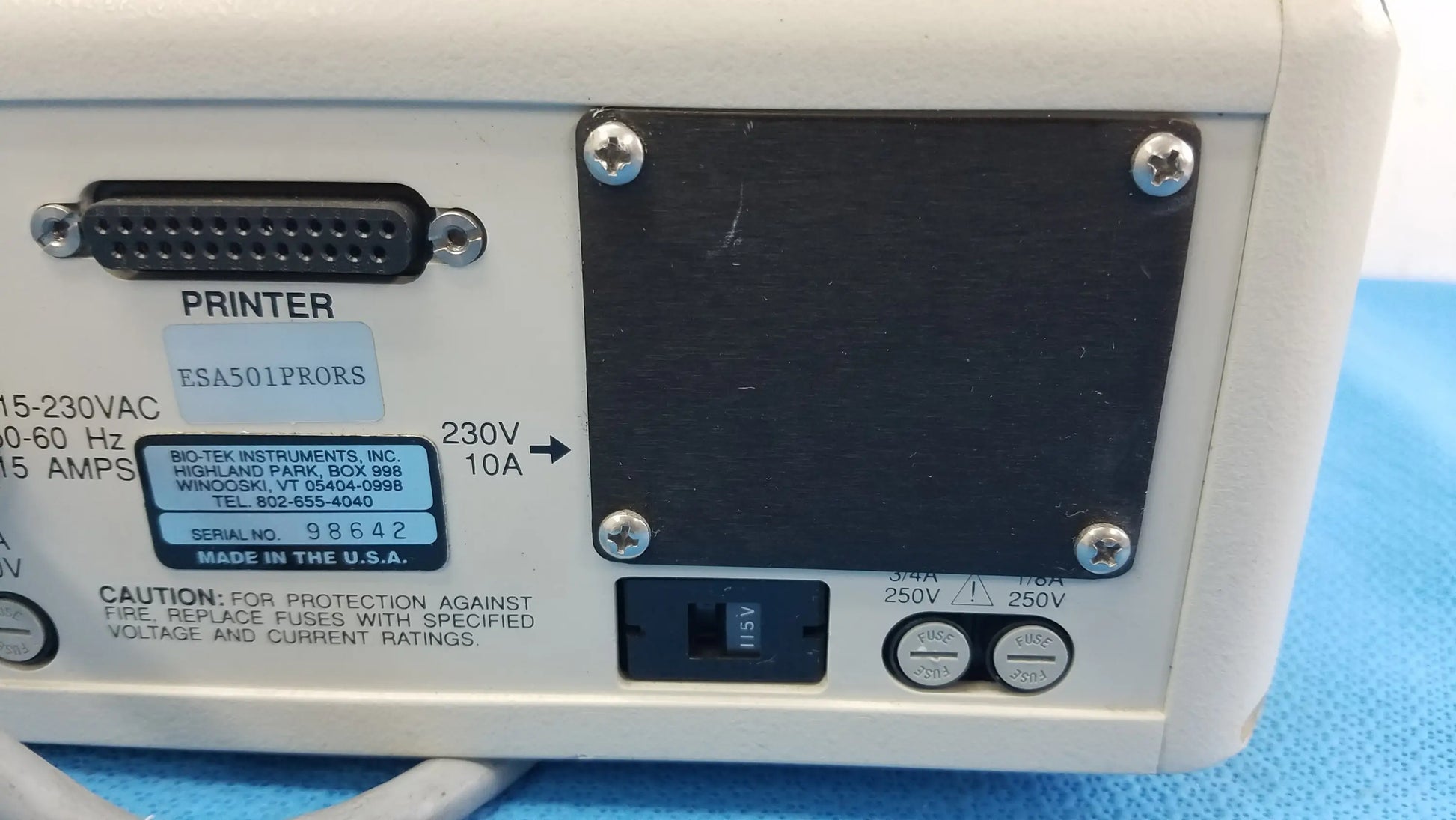 Bio‑Tek Bio-Tek 501 Pro Series Electrical Safety Analyzer Electrical Safety Analyzer, second-hand product photo 8