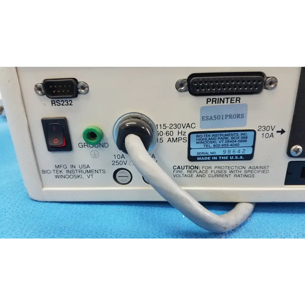 Bio‑Tek Bio-Tek 501 Pro Series Electrical Safety Analyzer Electrical Safety Analyzer, second-hand product photo 7
