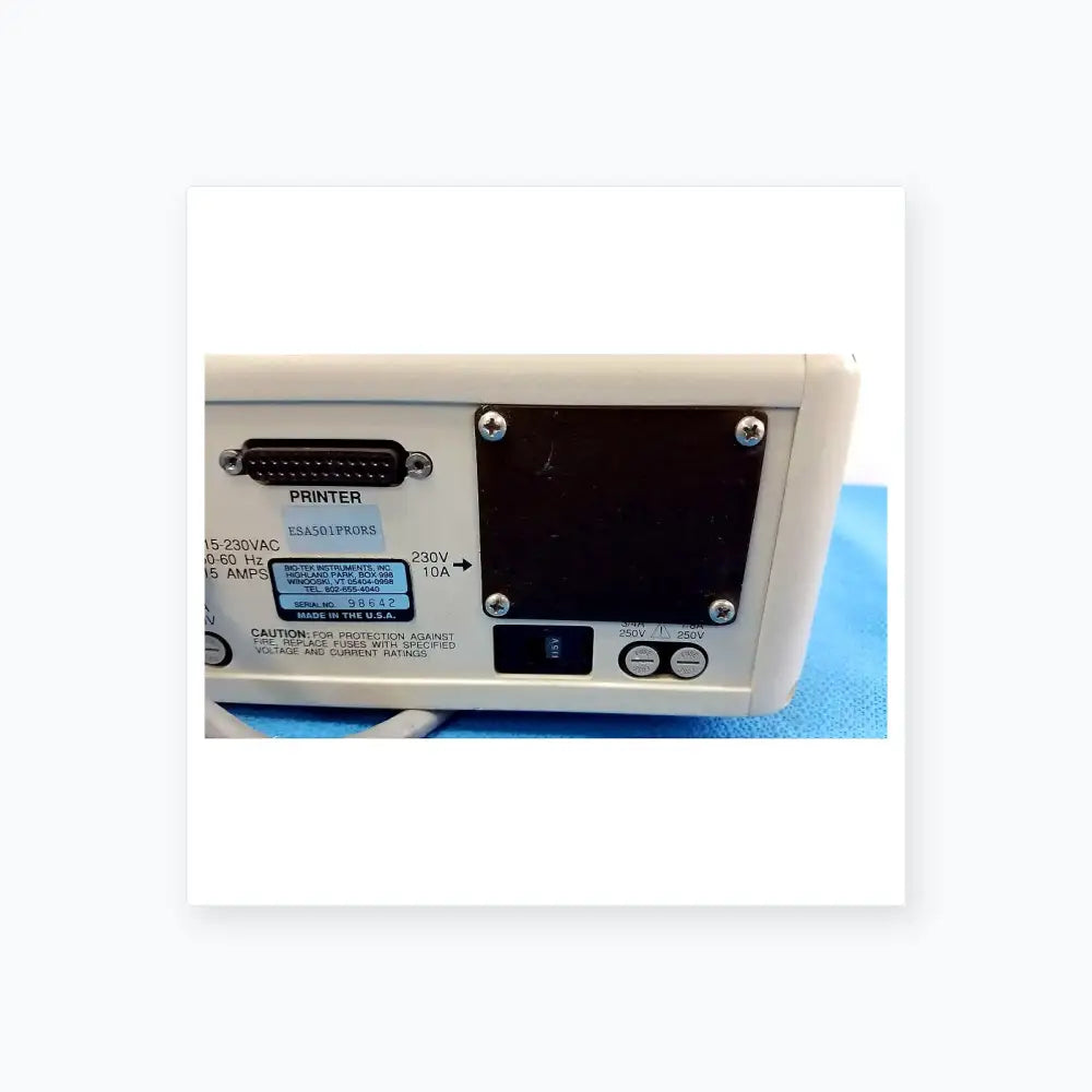 Bio‑Tek Bio-Tek 501 Pro Series Electrical Safety Analyzer Electrical Safety Analyzer, second-hand product photo 8