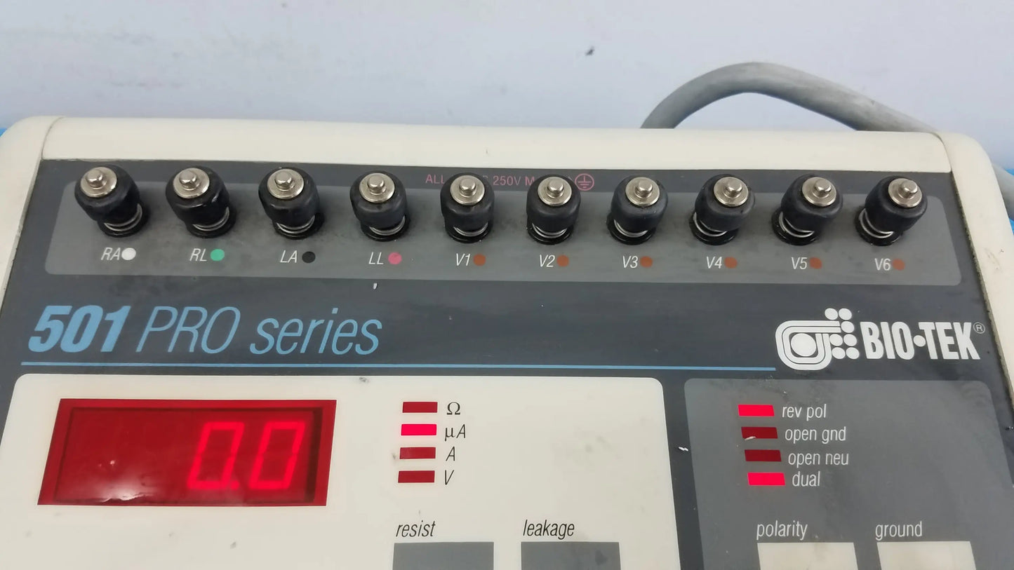 Bio‑Tek Bio-Tek 501 Pro Series Electrical Safety Analyzer Electrical Safety Analyzer, second-hand product photo 4