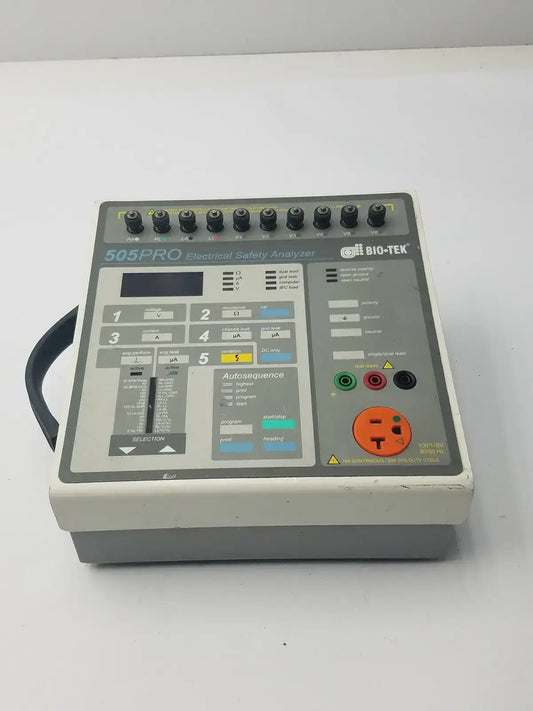 Bio-Tek 505PRO Electrical Safety Analyzer Electrical Safety Analyzer, second-hand product photo 1