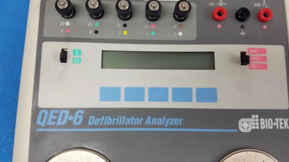 Bio-Tek QED-6 Defibrillator Analyzer Defibrillator Analyzer, second-hand product photo 9