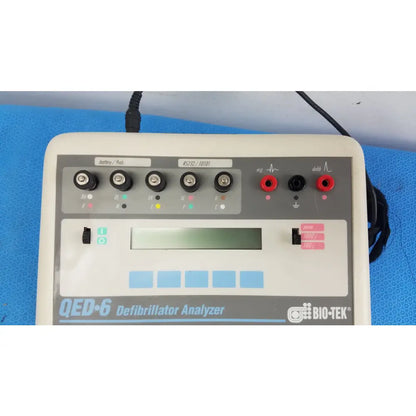 Bio-Tek QED-6 Defibrillator Analyzer Defibrillator Analyzer, second-hand product photo 5