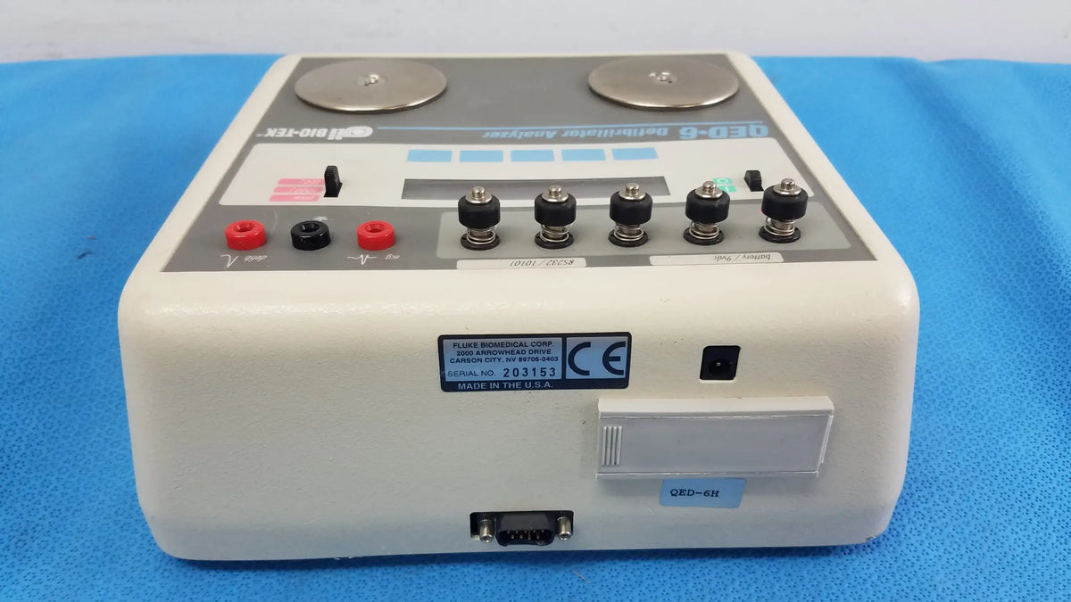 Bio-Tek QED-6 Defibrillator Analyzer Defibrillator Analyzer, second-hand product photo 11