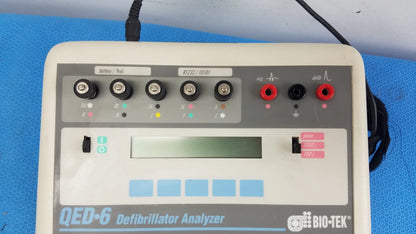 Bio-Tek QED-6 Defibrillator Analyzer Defibrillator Analyzer, second-hand product photo 5