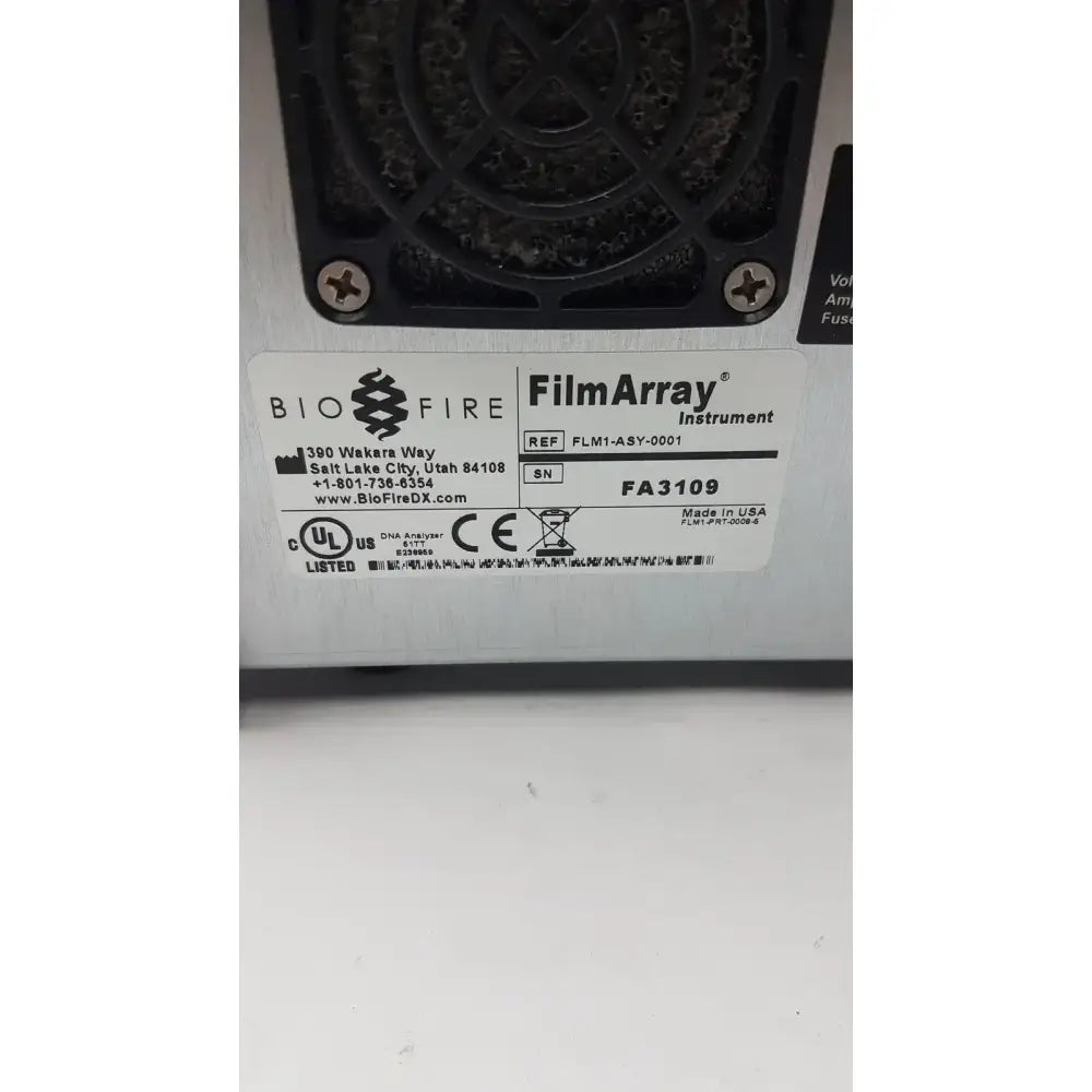 BioFire FilmArray FLM1-ASY-0001 PCR System Rapid Patient Molecular Testing Unit PCR System, second-hand product photo 4