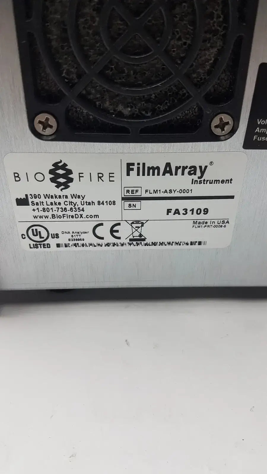 BioFire FilmArray FLM1-ASY-0001 PCR System Rapid Patient Molecular Testing Unit PCR System, second-hand product photo 4