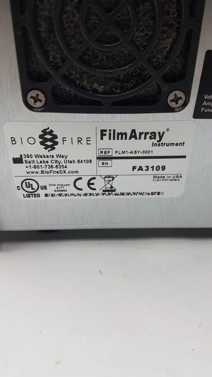 BioFire FilmArray FLM1-ASY-0001 PCR System Rapid Patient Molecular Testing Unit PCR System, second-hand product photo 4