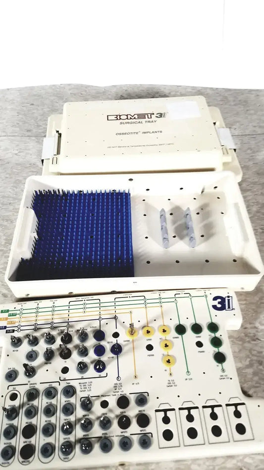 Gyrus Acmi Biomet 3i Surgical Tray Osseitite Impants Surgical Tray, as-is (for parts) product photo 1