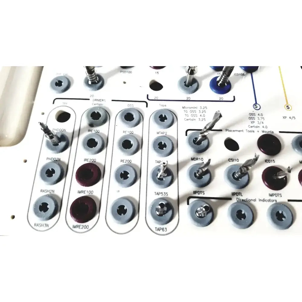 Gyrus Acmi Biomet 3i Surgical Tray Osseitite Impants Surgical Tray, second-hand product photo 9