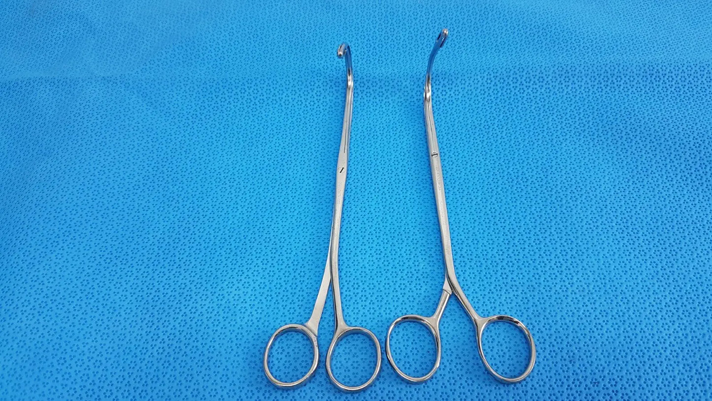 Reuse Medical Bird-Beak Suture Hook Forceps – Precision Stainless Steel Surgical Tool lot of 2 Forceps, Hemostats & Needle Holders, second-hand product photo 1