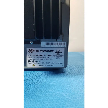 BK Precision 1735A Digital DC Power Supply 30V/3A Input 115V/60Hz - Digital DC Power Supply