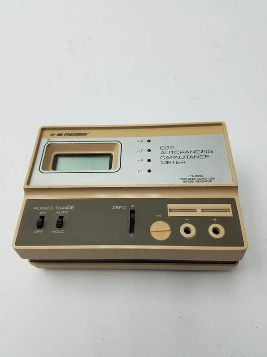 BK Precision Autoranging Capacitance Meter 830 Capacitance Meter, second-hand product photo 2