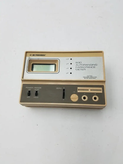 BK Precision Autoranging Capacitance Meter 830 Capacitance Meter, second-hand product photo 1