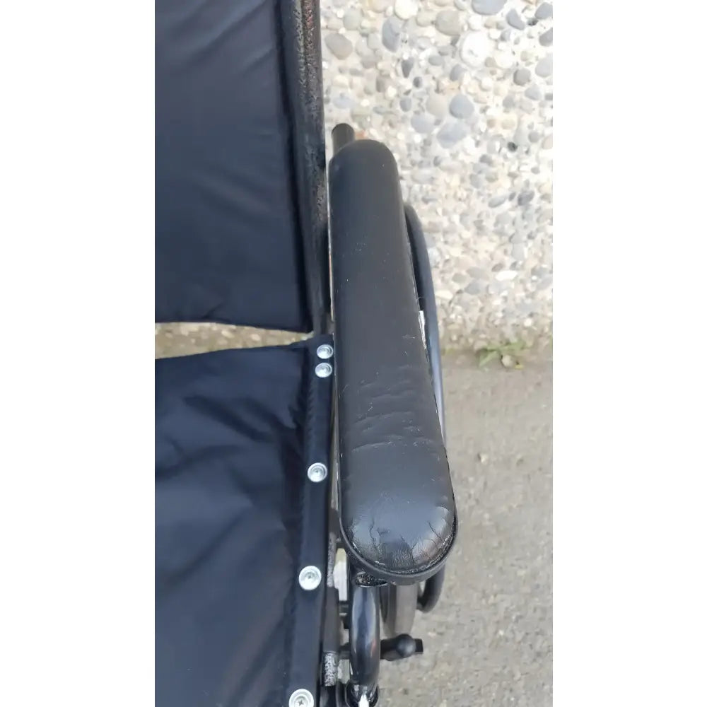 Reuse Medical Equipment Black Invacare Tracer SX5 Wheelchair Featuring Sturdy Arm Rests Wheelchairs, second-hand product photo 12