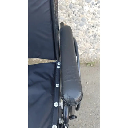 Reuse Medical Equipment Black Invacare Tracer SX5 Wheelchair Featuring Sturdy Arm Rests Wheelchairs, second-hand product photo 12