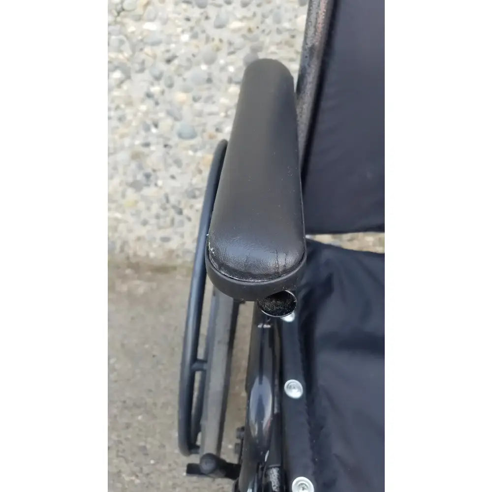 Reuse Medical Equipment Black Invacare Tracer SX5 Wheelchair Featuring Sturdy Arm Rests Wheelchairs, second-hand product photo 15