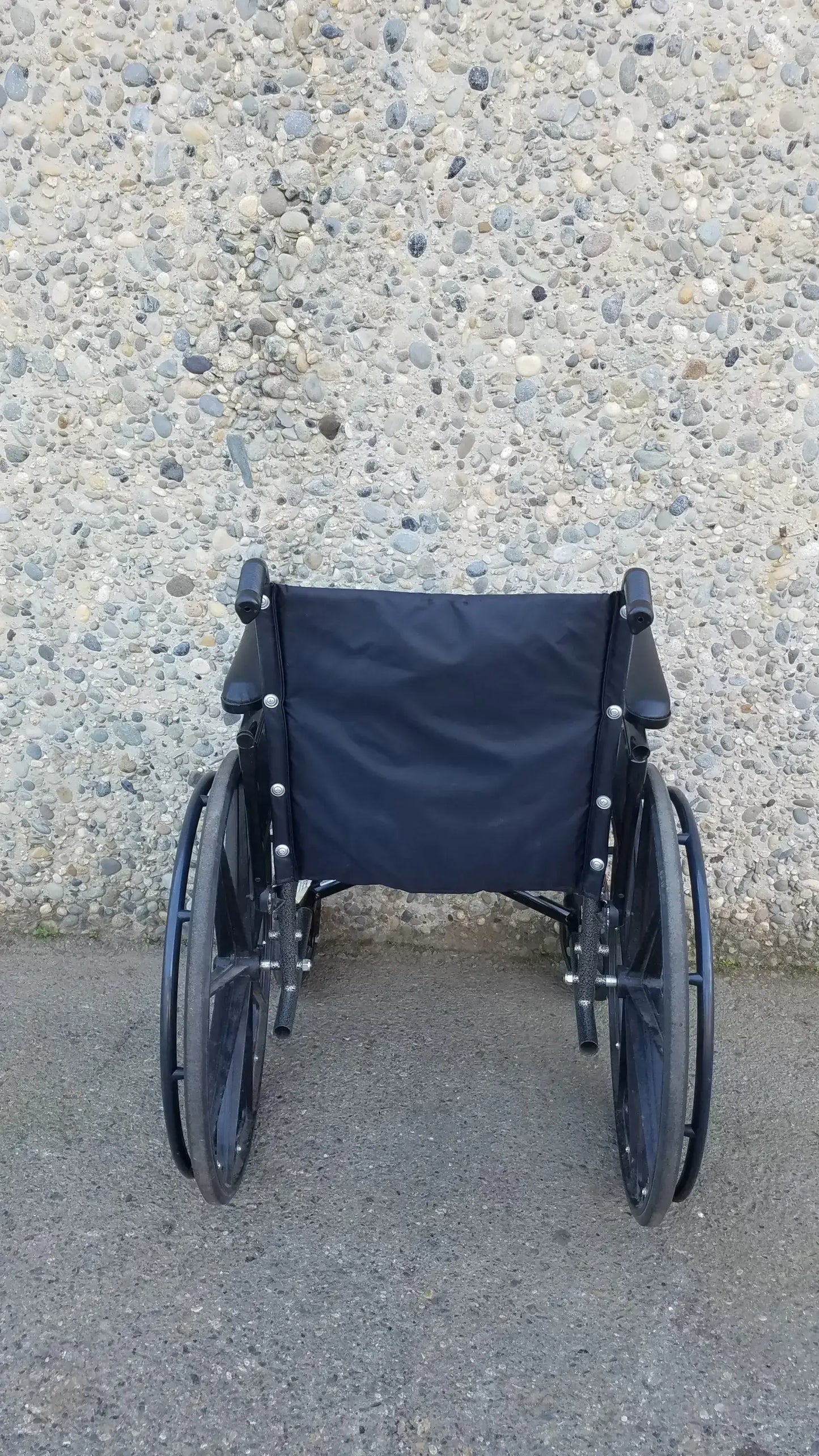 Reuse Medical Equipment Black Invacare Tracer SX5 Wheelchair Featuring Sturdy Arm Rests Wheelchairs, second-hand product photo 3
