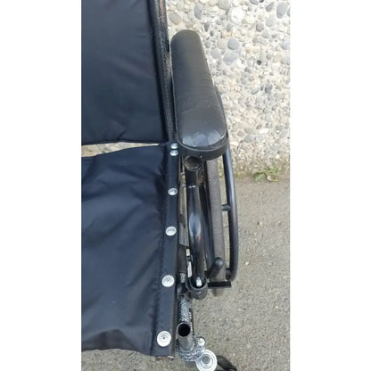 Reuse Medical Equipment Black Invacare Tracer SX5 Wheelchair Featuring Sturdy Arm Rests Wheelchairs, second-hand product photo 10