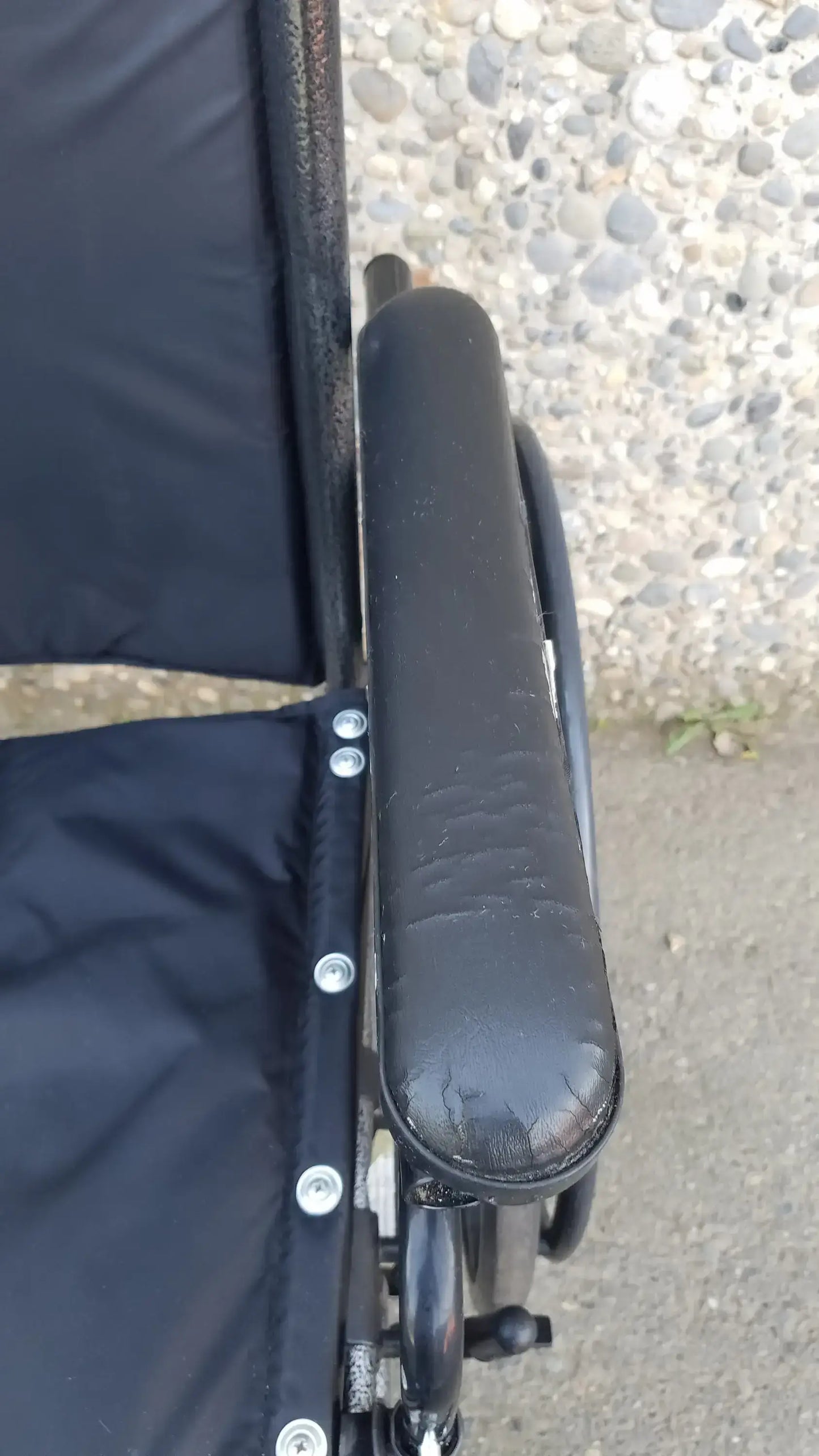 Reuse Medical Equipment Black Invacare Tracer SX5 Wheelchair Featuring Sturdy Arm Rests Wheelchairs, second-hand product photo 12