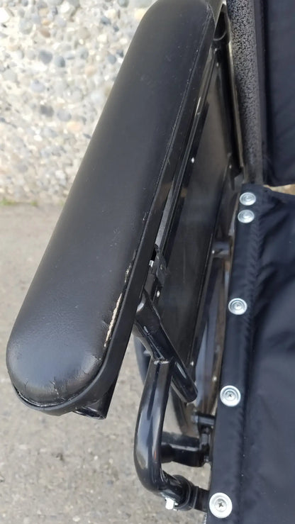 Reuse Medical Equipment Black Invacare Tracer SX5 Wheelchair Featuring Sturdy Arm Rests Wheelchairs, second-hand product photo 14
